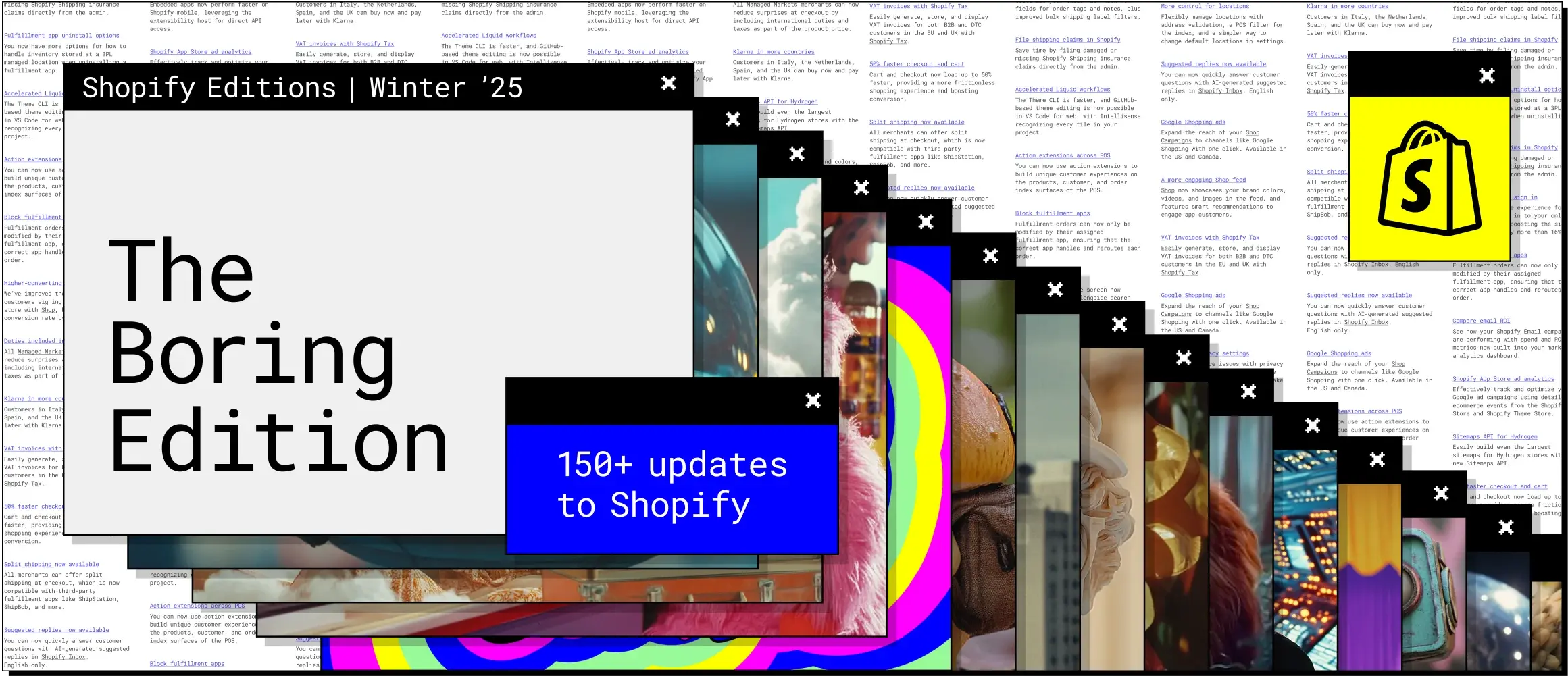 Shopify Winter '25 Edition: Nothing new but everything improved.